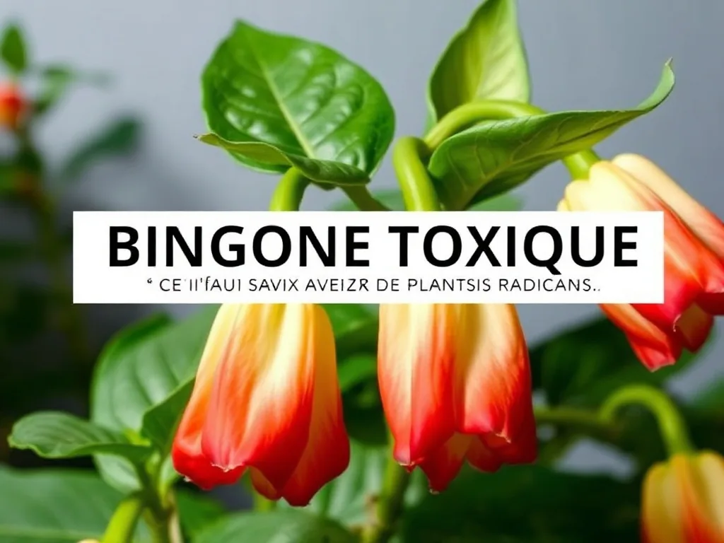 Bignone toxique : ce qu'il faut savoir avant de planter Campsis radicans