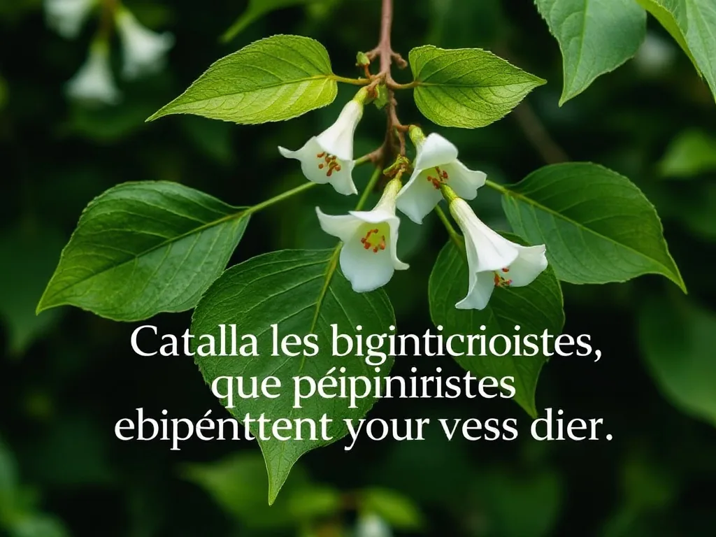 Un Catalpa bignonioides mature en pleine floraison estivale, avec ses grandes feuilles vert clair et ses panicules de fleurs